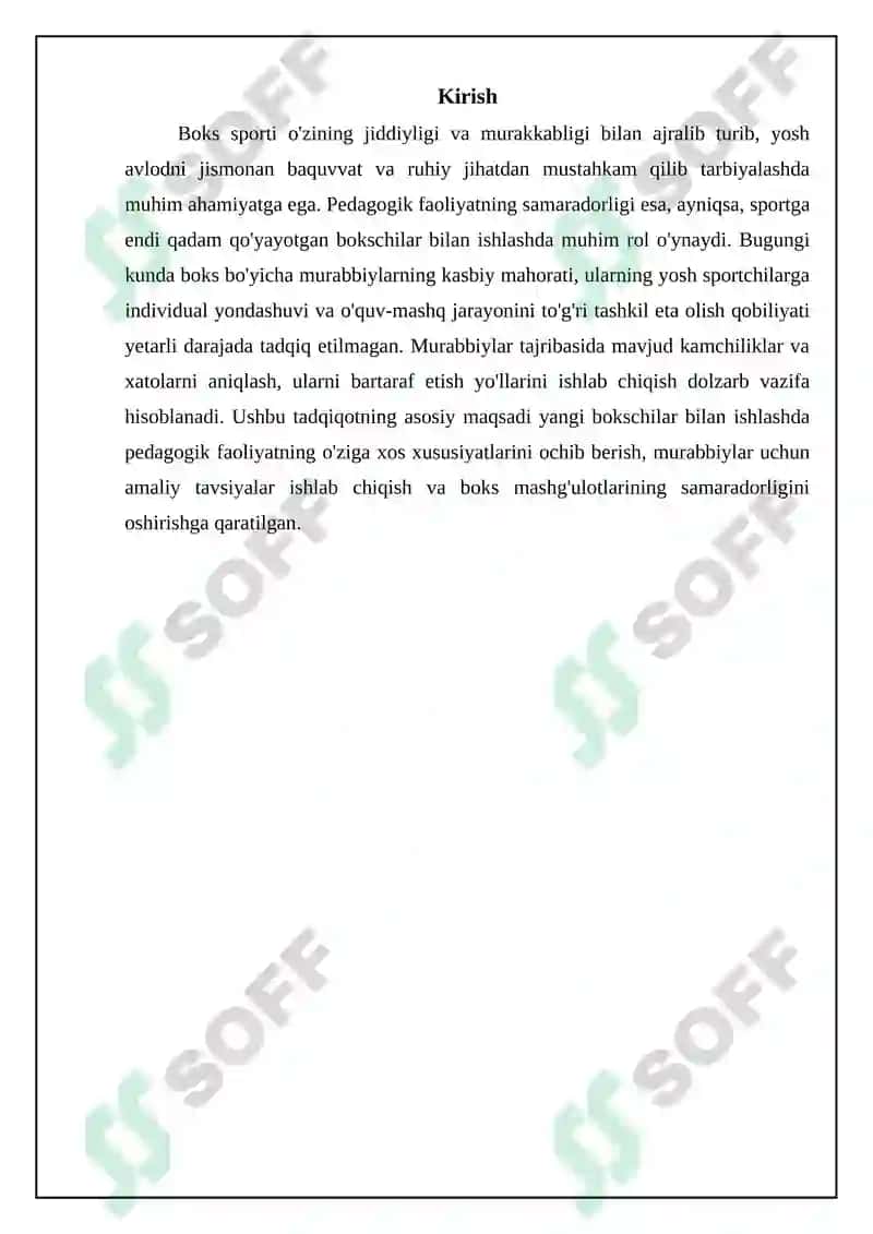 Boshlovchilik bokschilar bilan ishlashda pedagogik faoliyatning xususiyatlarini ochib berish 3