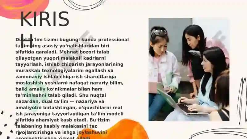 PROFESSIONAL TA’LIMGA DUAL O‘QITISH TIZIMI 3