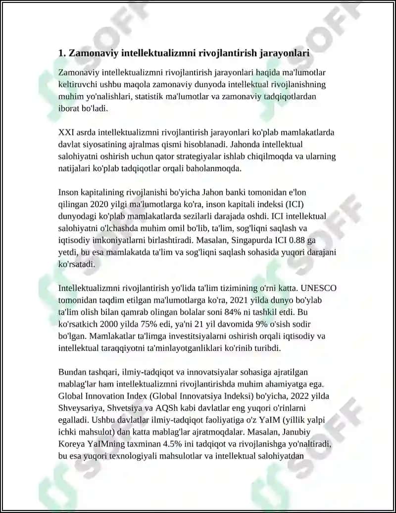 Zamonaviy intellektualizmni rivojlantirish jarayonlari 3