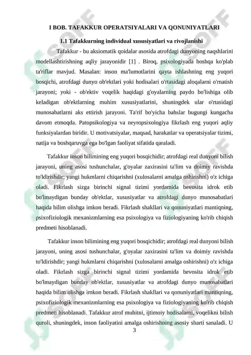 Tafakkur haqida umumiy tushuncha va uning xususiyatlari 3