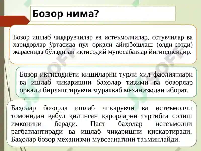 Давлат ва бозор 3