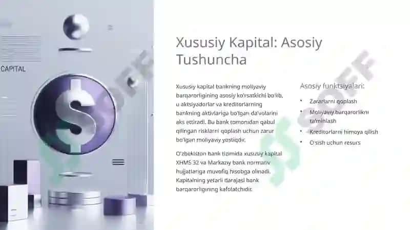 Tijorat banklarida xususiy kapital hisobi va uning auditi 3
