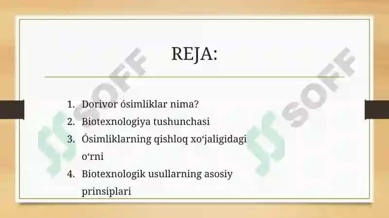 Dorivor o'simliklarni biotexnologik usul bilan kôpaytirishning ilmiy asoslari 3