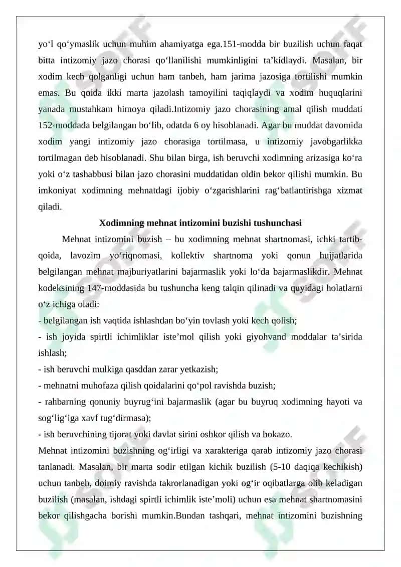 Intizomiy javobgarlikning huquqiy asoslari 3
