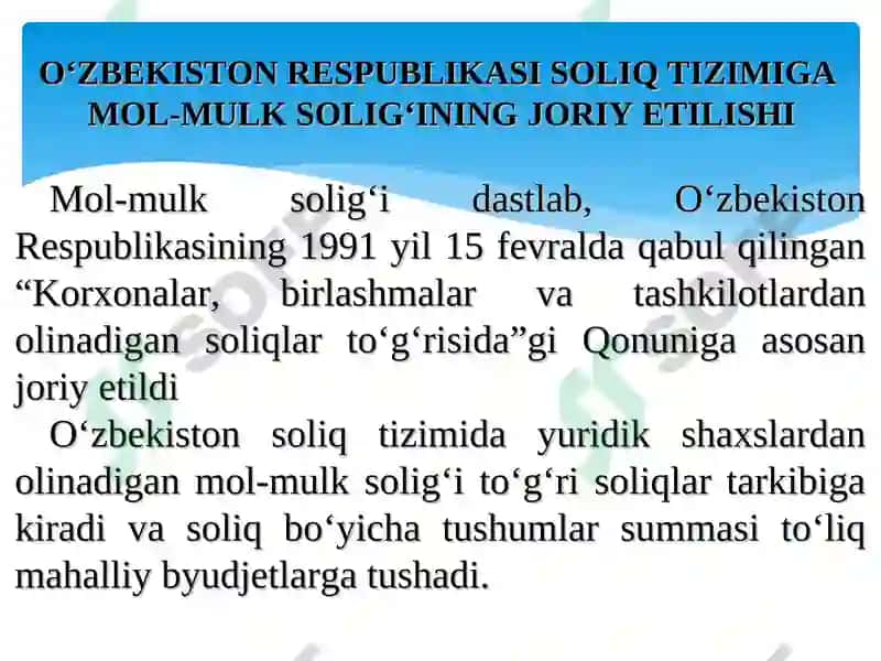 Mol-Mulk Solig'i 3