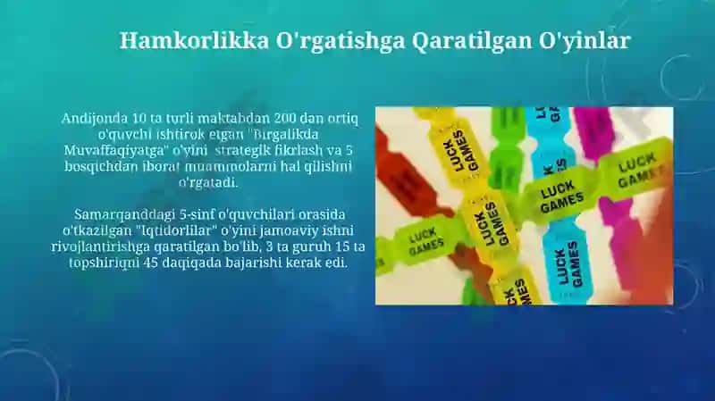 Qiziqarli O'yinlar Orqali Qo'shimcha Mashg'ulotlarni Tartibga Solish 3