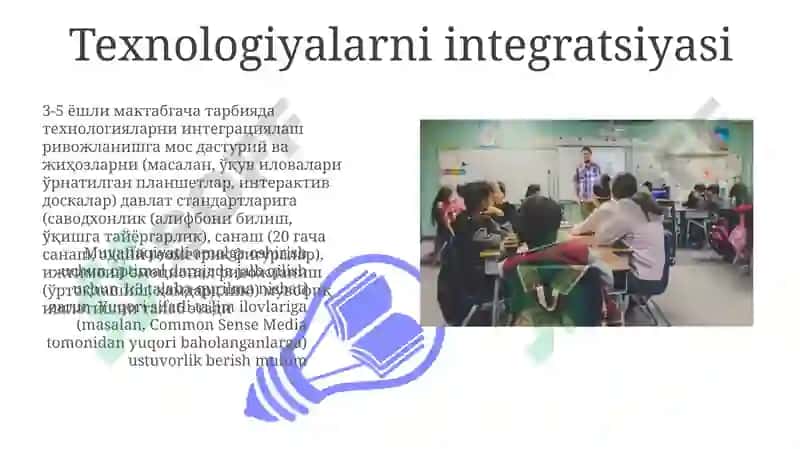 Texnologiyalarni integratsiyasi 3