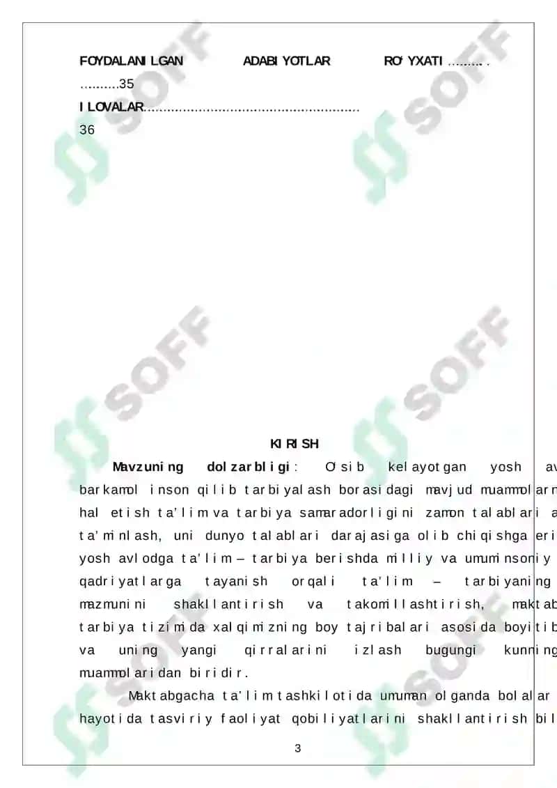 TURLI YOSHDAGI BOLALAR GURUHIDA TASVIRIY  FAOLIYATNI TASHKIL QILISH 3