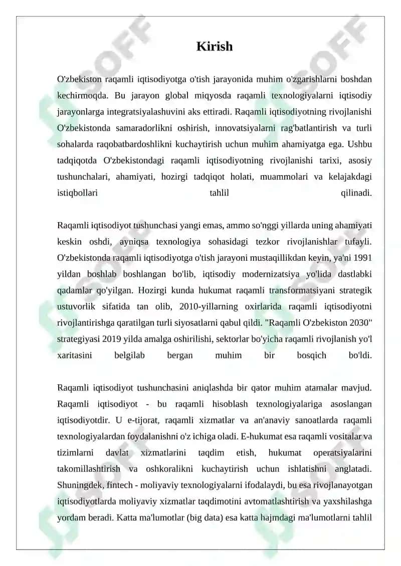 O'zbekistonda Raqamli Iqtisodiyotni Rivojlantirishning Strategiyalari 3