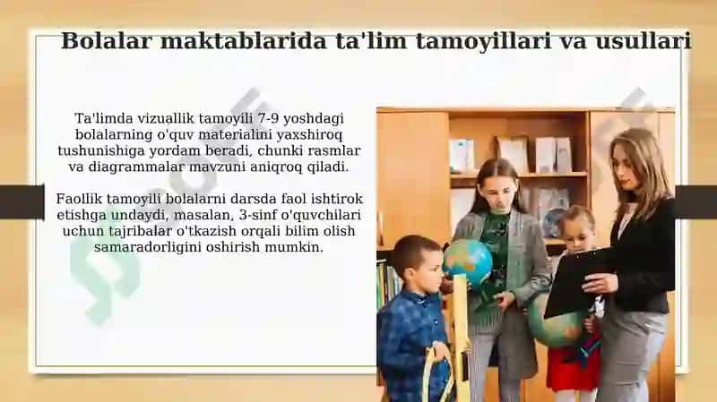 Kar bolalar maktabida taʼlim tamoyillari va metodlari 3