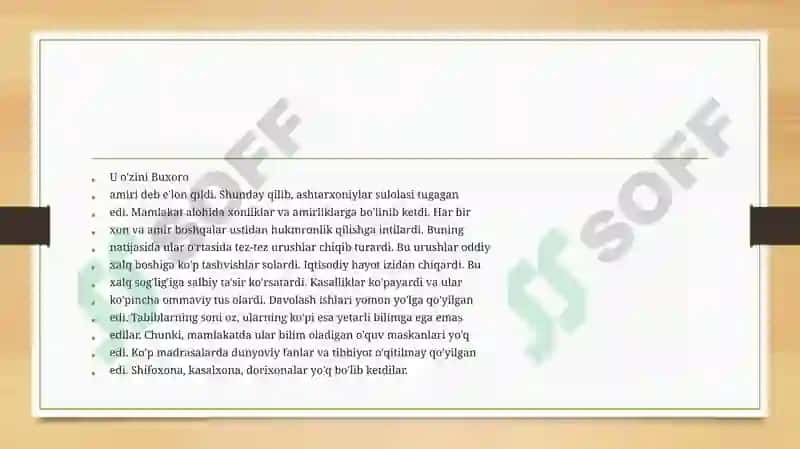 O'zbek Xonliklari Davridagi Tibbiyot 3