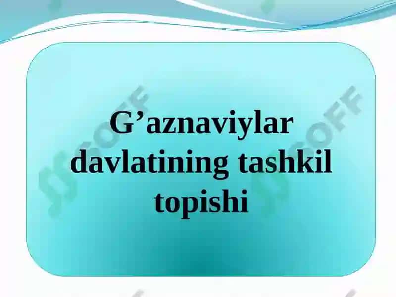G’aznaviylar va Saljuqiylarning davlat boshqaruvi tizimi 3