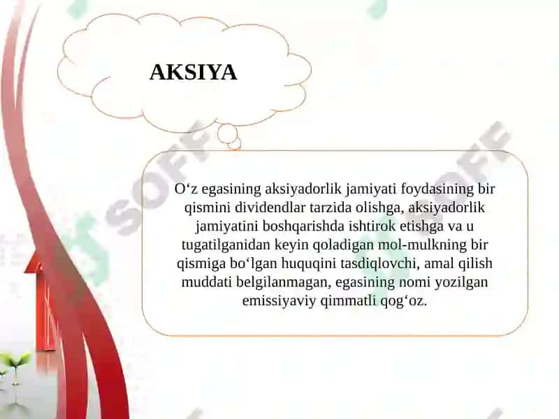 AKSIYALAR BOZORI 3