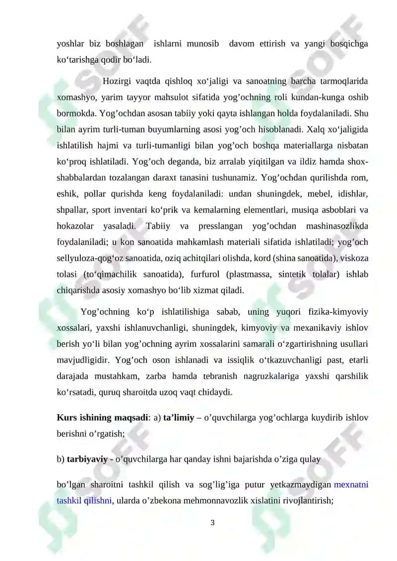 YOGOCH XOMASHYONING MUSTAHKAMLIGI QATTIQLIGI QAYISHQOQLIGI PLASTIKLIGI MORTLIGI VA SIFATIGA QOYILADIGAN TALABLARNI O`RGANISH 3