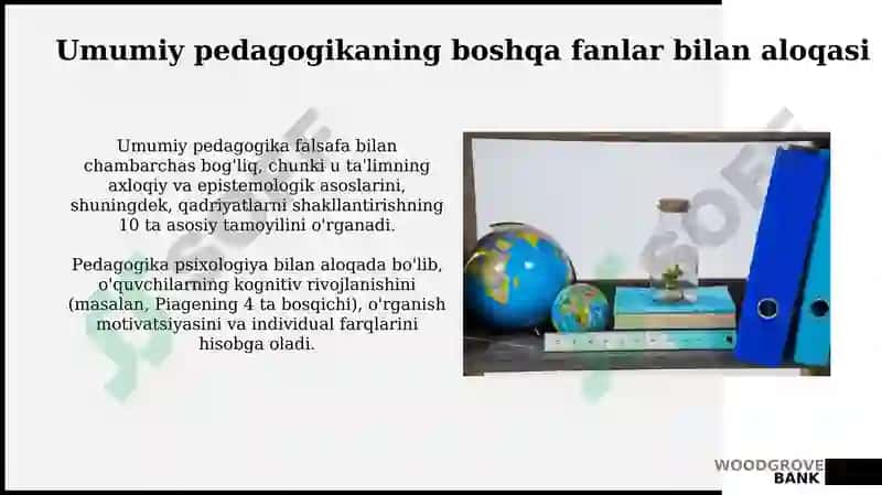 Umumiy pedagogikaning boshqa fanlar bilan aloqasi 3