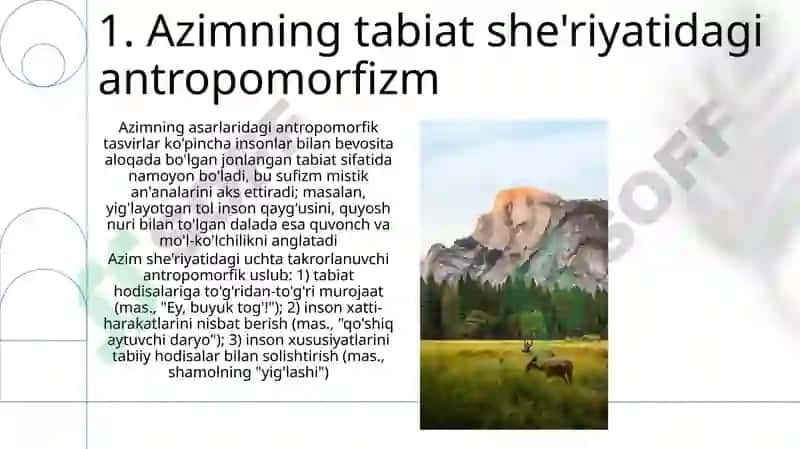 Usmon Azim sheʼriyatida tabiat va inson munosabatlari tasviri 3