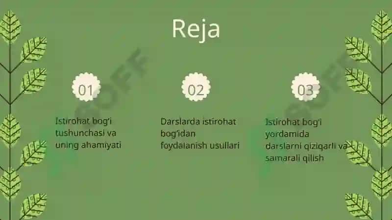 EKOLOGIK ISTIROHAT BOG I DARS ISHLANMA 3