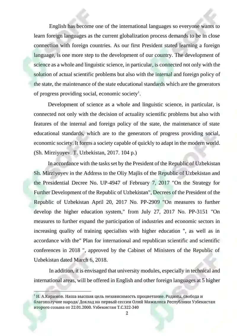 "Study the specific challenges and strategies of English in education settings" 3