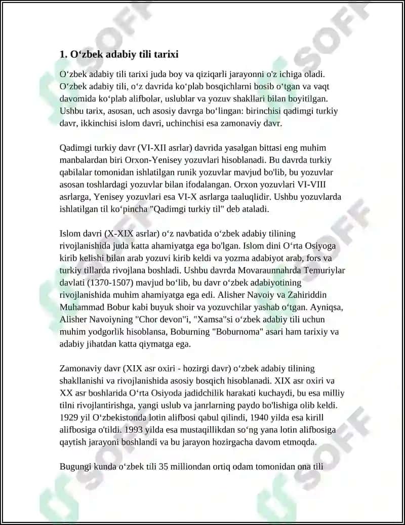 Oʻzbek adabiy tili tarixi 3