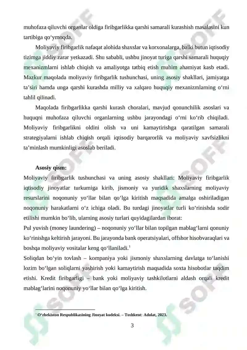 MOLIYAVIY FIRIBGARLIK VA UNGA QARSHI KURASH HUQUQIY MEXANIZMLARI 3