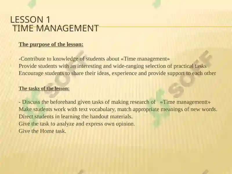 Time management 3