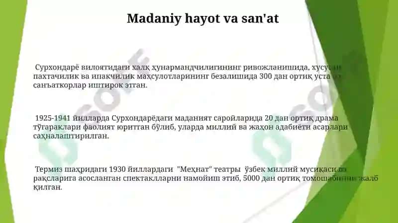 Surxondaryo viloyatining 1925-1941 yillardagi ijtimoiy-iqtisodiy hayoti 3