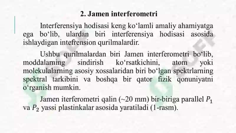 Interferometrlar 3