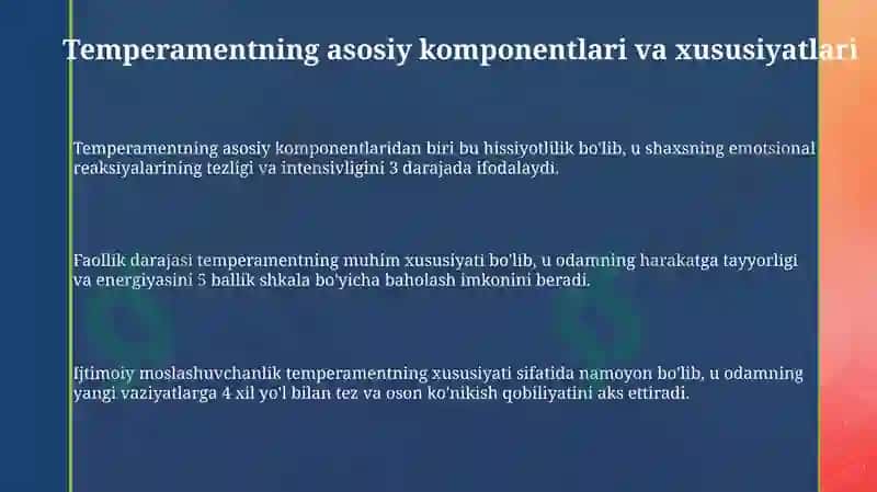 Temperament va uning nazariyalari 3