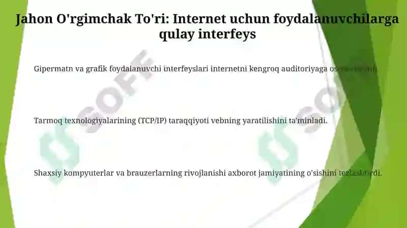 Internet va global tarmoqlarning yuksalishi 3