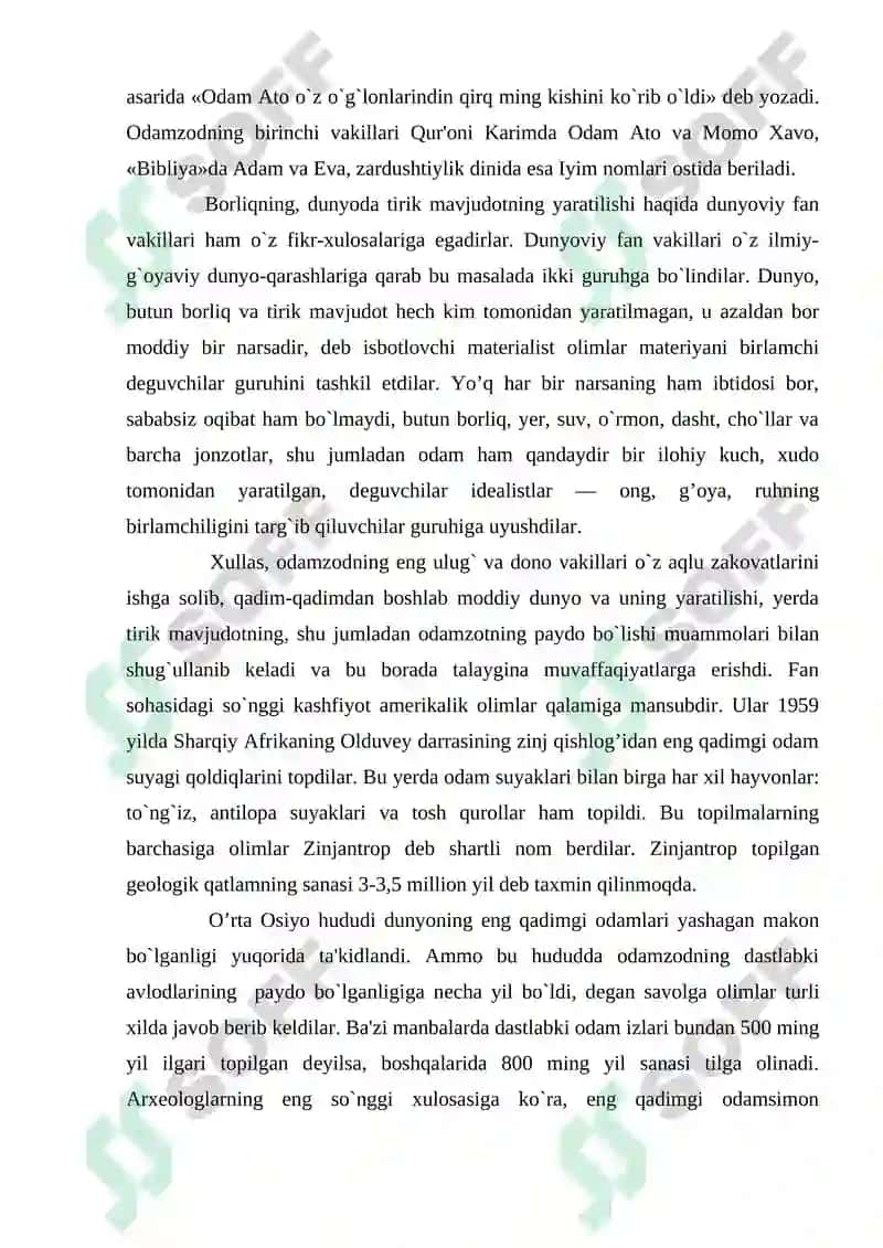 Oʻrta Osiyoning ibtidoiy davri tarixiga oid adabiyotlar 3