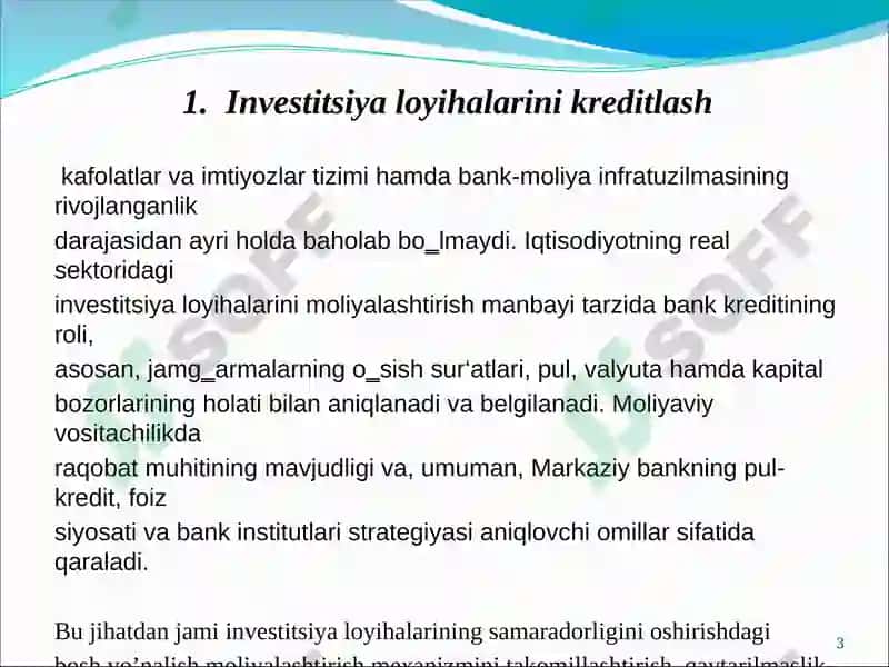 Investitsiyani moliyalashtirishda - lizing 3