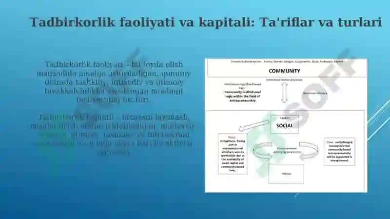 Tadbirkorlik faoliyati va kapitali 3