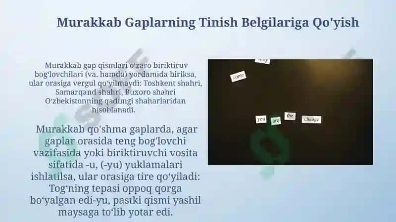 Ergashgan qo'shma gaplar va uning turlari 3