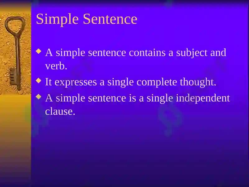 Simple, Compound, Complex and Compound-Complex Sentences 3