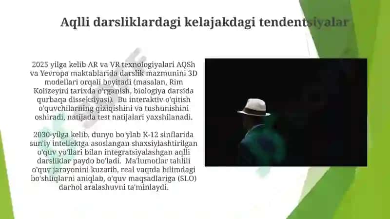 Aqlli Darslik Xususiyatlari va Funksiyalari 3