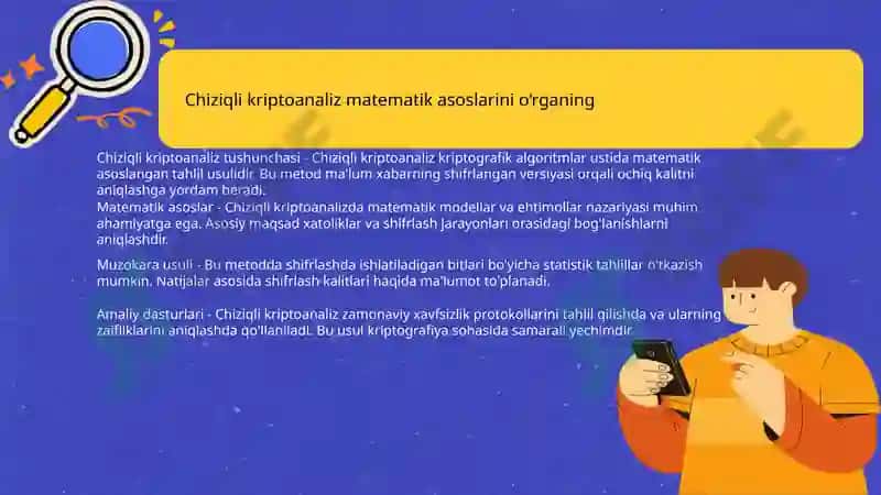 Chiziqli kriptoanaliz va qo‘llanilishi 3