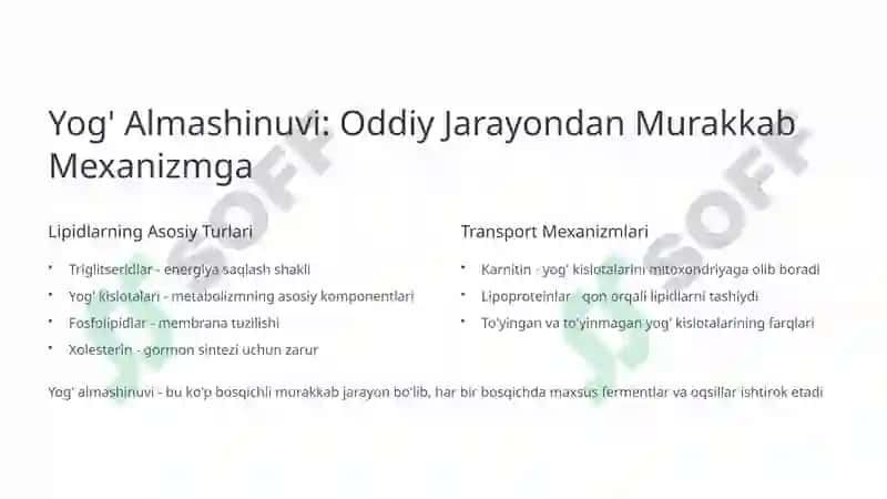 Yog'lar Almashinuvidagi Irsiy Buzilishlar: Molekuladan Klinikagacha 3