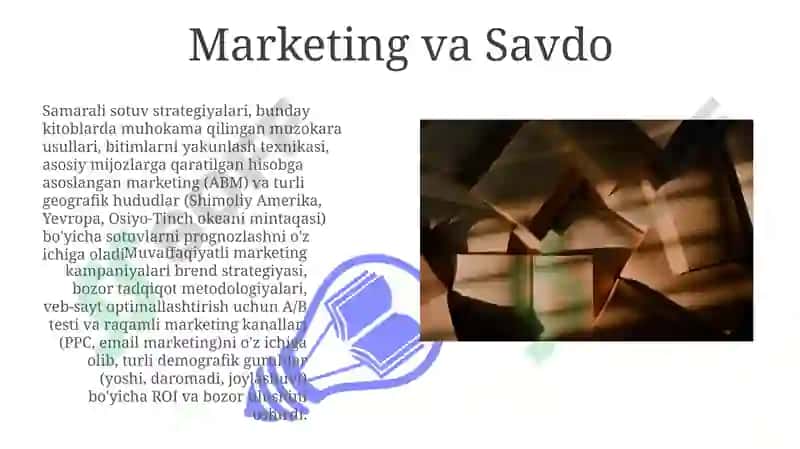 Marketing va Savdo 3