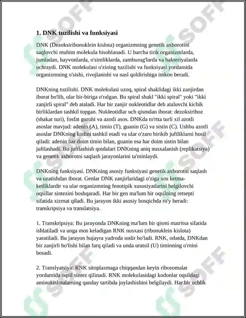 MALEKULAR GENETIK KARTALARNI ANALIZ QILISH 3