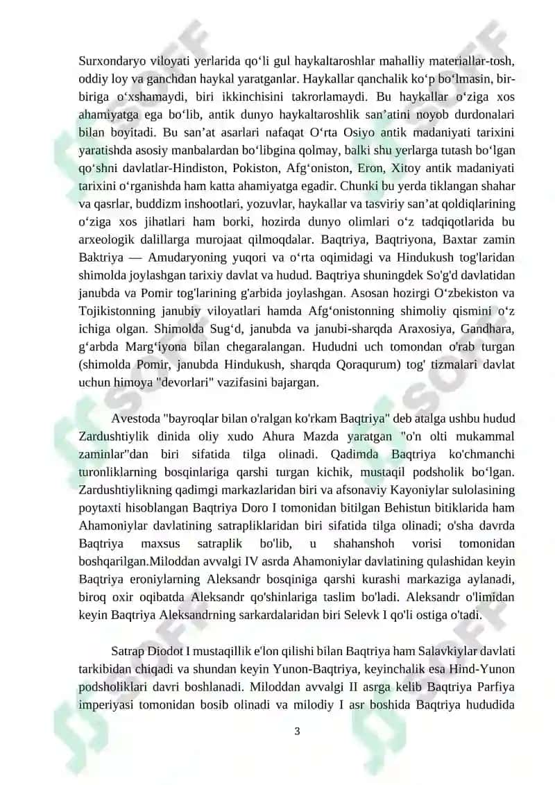SHIMOLIY BAQTRIYA VA JANUBIY BAQTRIYA YODGORLIKLARIDAGI RANG TASVIRLARINI ÓRGANISH 3