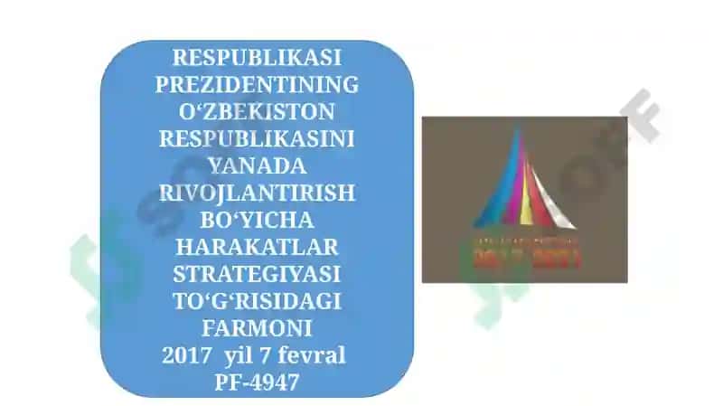 Yangi O‘zbekiston: milliy tiklanish dan – milliy yuksalish sari 3