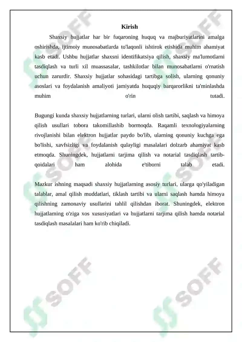 Shaxsiy hujjatlar turlari va asosiy talablar 3