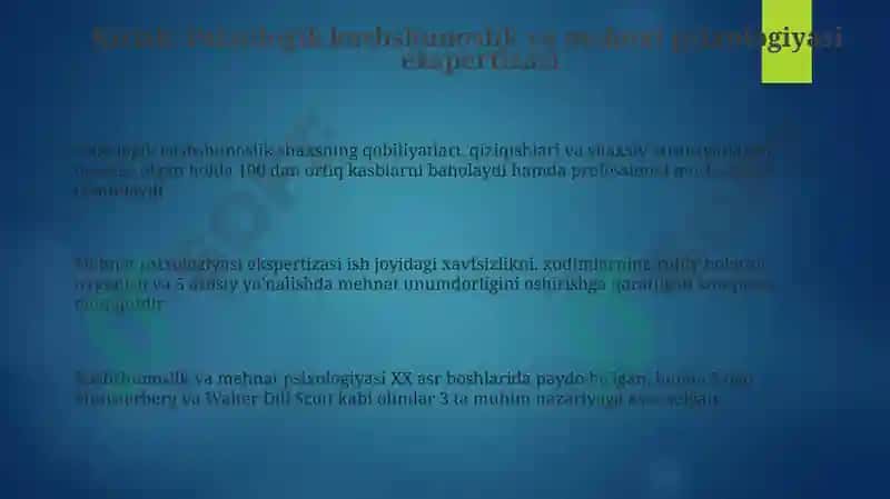 Psixologik professiografiyasi 3