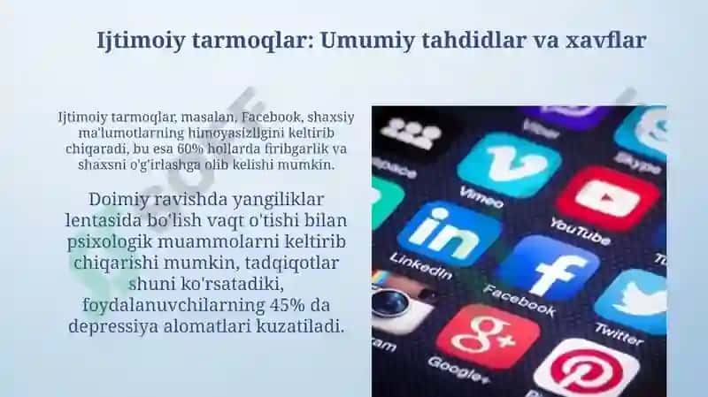 Ijtimoiy tarmoqlarning xavf-xatarlari 3