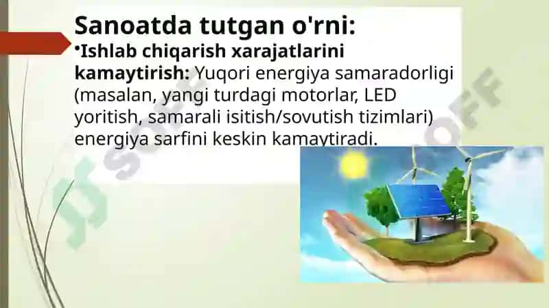 Energiya Tejamkor Zamonaviy Texnologiyalar 3