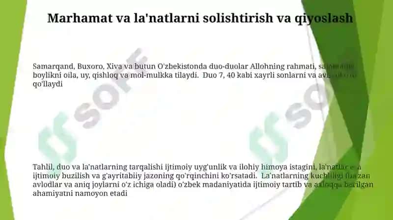 Oʻzbek xalq olqishlari va qargʻishlari 3
