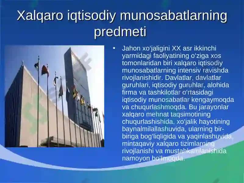 Xalqaro iqtisodiyintegratsiyauning mazmuni va shakllari 3