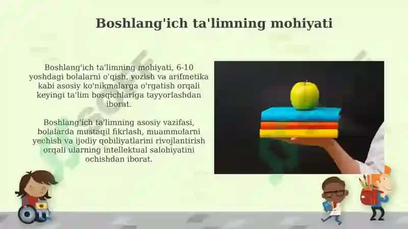 Boshlang'ich ta'lim maqsadi va vazifalari 3