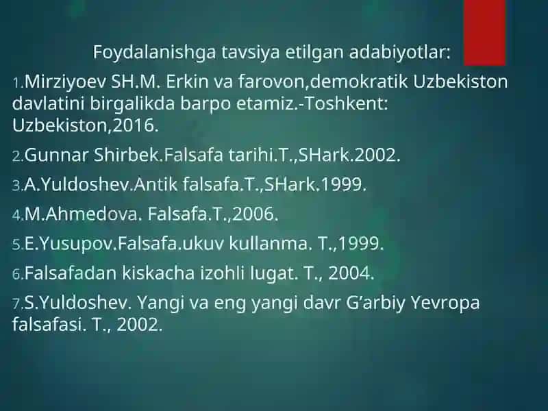 O'rta asrlar, yangi davr Yevropa falsafasi 3