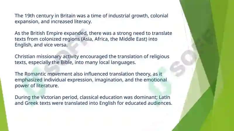 Translation Theory of the 19th and Early 20th Centuries in Britain 3